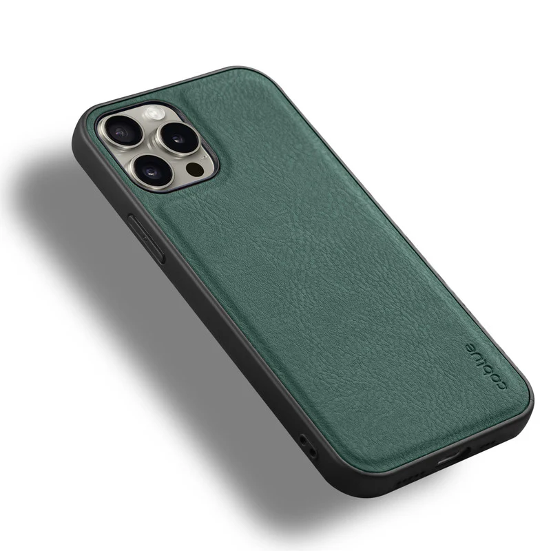 Elegant Leather Finish Back Cover for Apple iPhone 12 Pro - Image 28