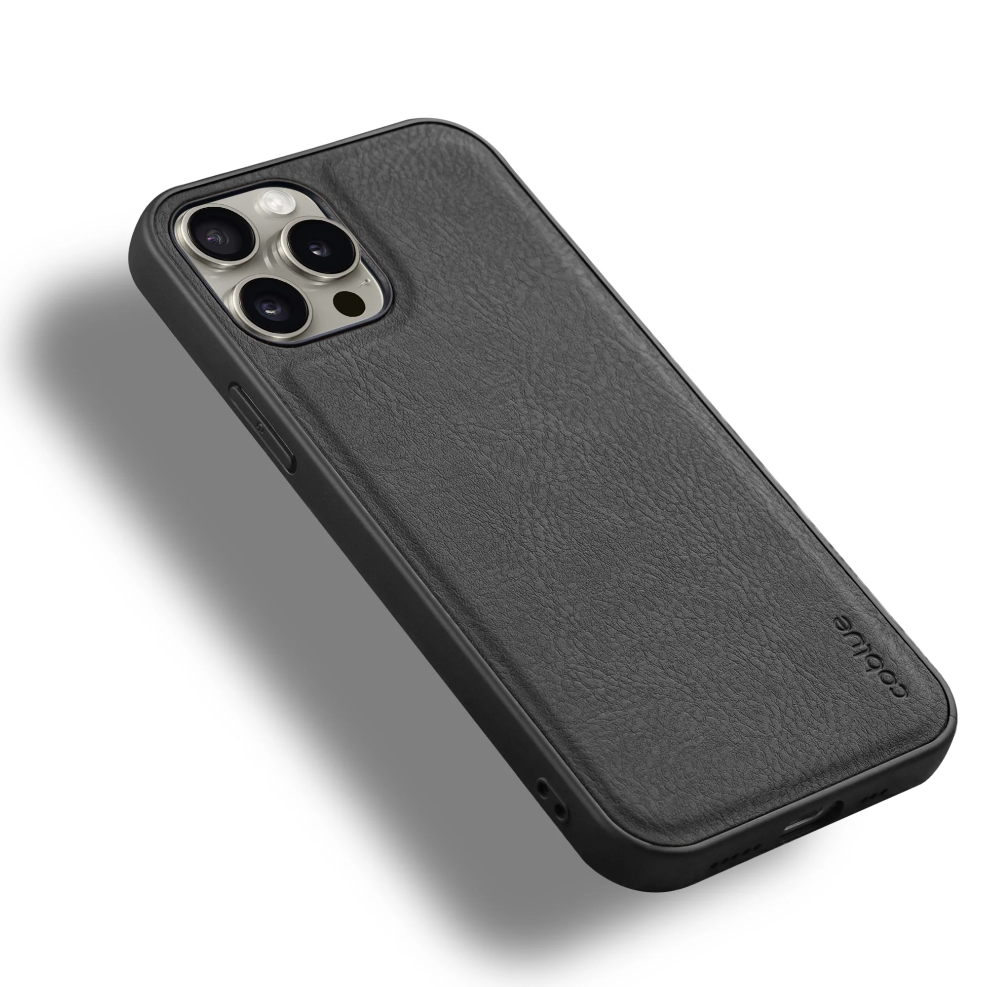 Elegant Leather Finish Back Cover for Apple iPhone 13 Pro - Image 7