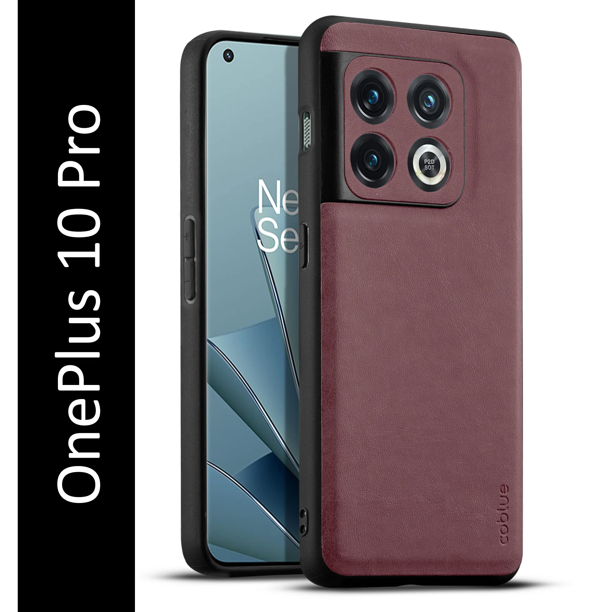 Elegant Leather Finish Back Cover for OnePlus 10 Pro 5G - Image 22