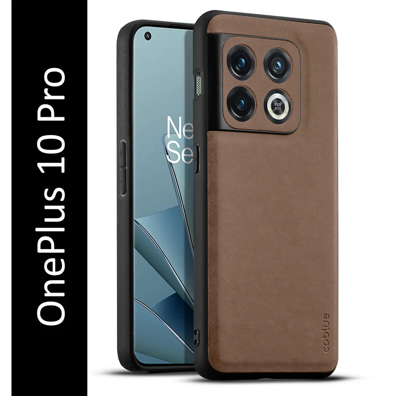 Elegant Leather Finish Back Cover for OnePlus 10 Pro 5G - Image 8