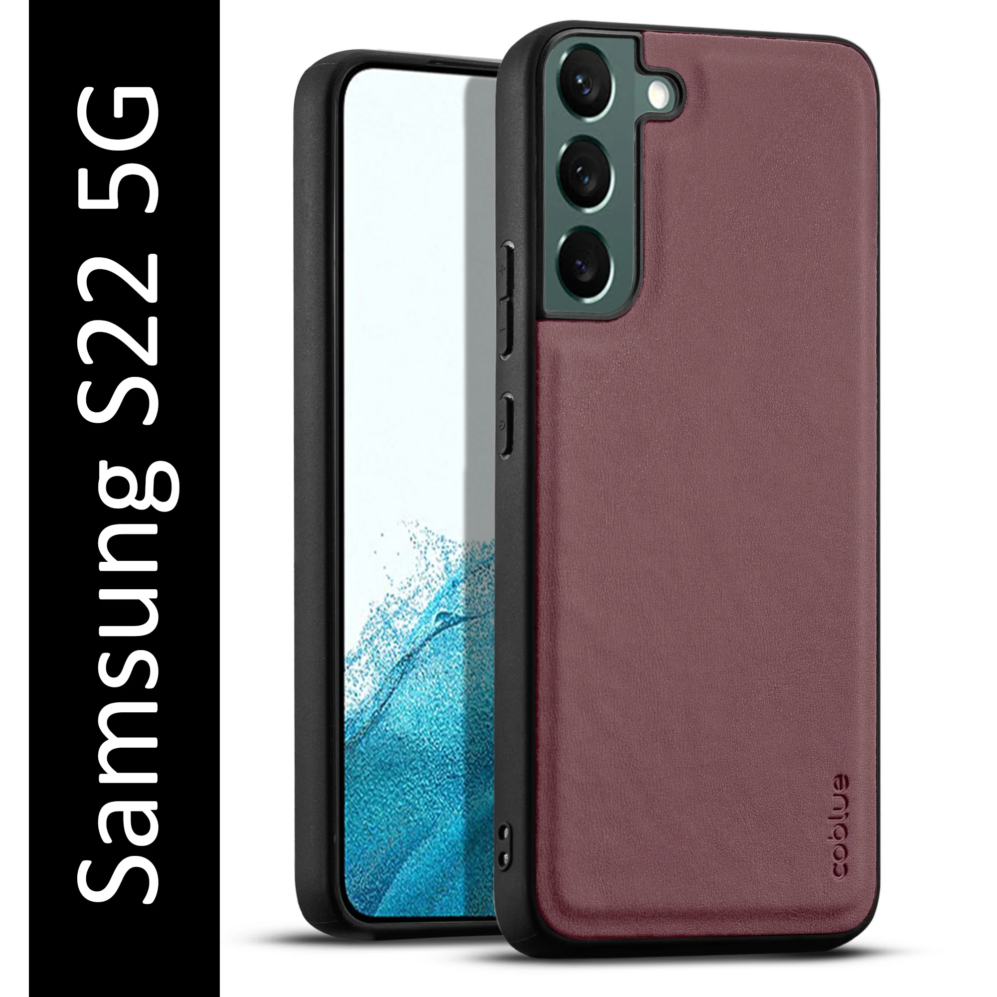 Elegant Leather Finish Back Cover for Samsung S22 5G - Image 29