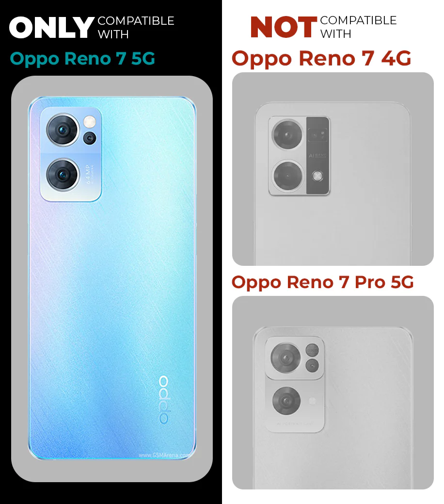 Elegant Smoky Glass Phone Case with Anti-Slip Silicone Edges Back Cover For Oppo Reno 7 5G - Image 2