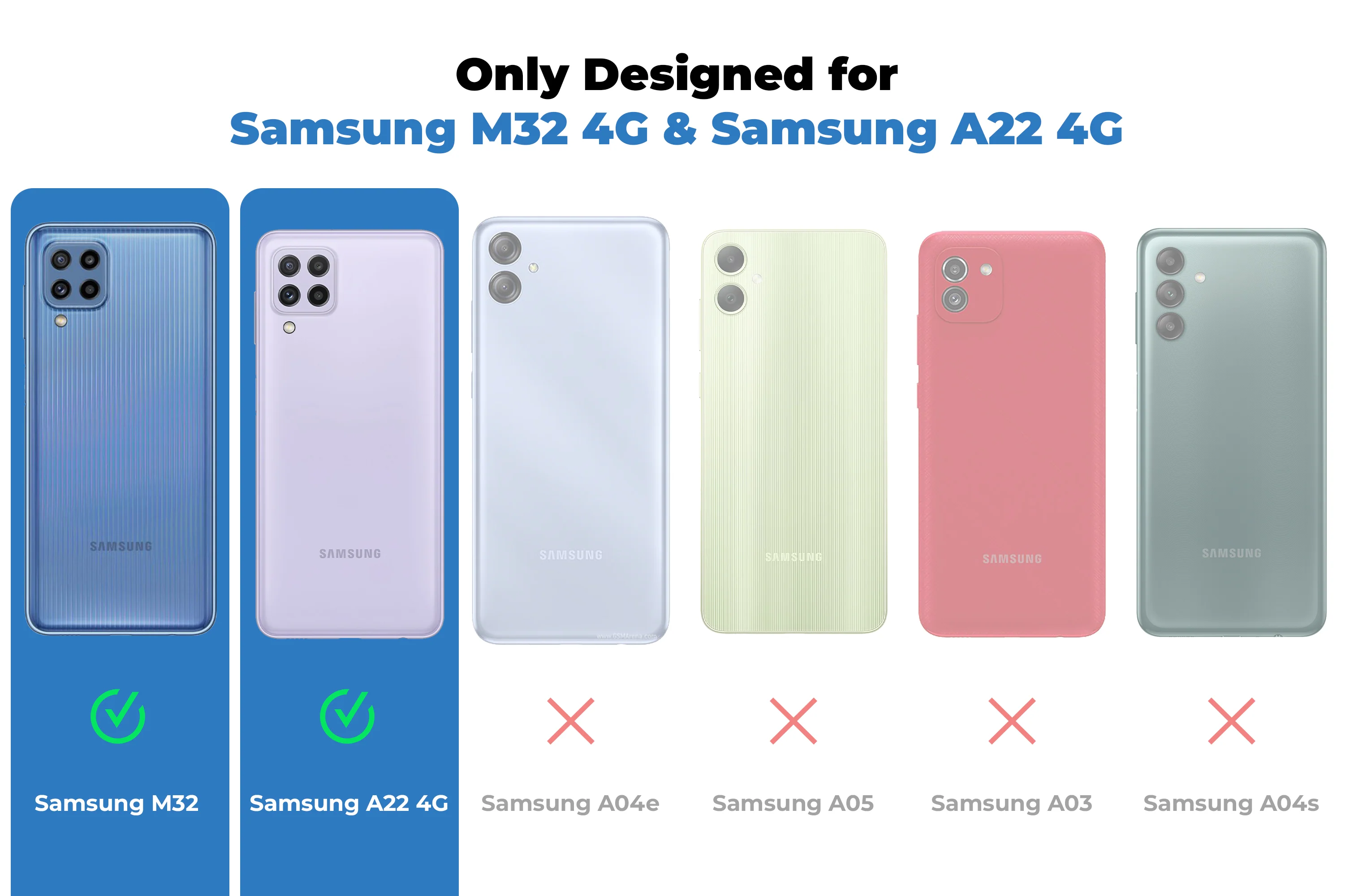 Elegant Smoky Glass Phone Case with Anti-Slip Silicone Edges Back Cover For Samsung A22 4G - Image 8