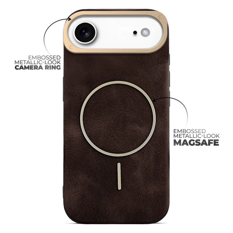Elite PU Leather Wireless Charging Support Case for Apple iPhone 17 Air - Image 10