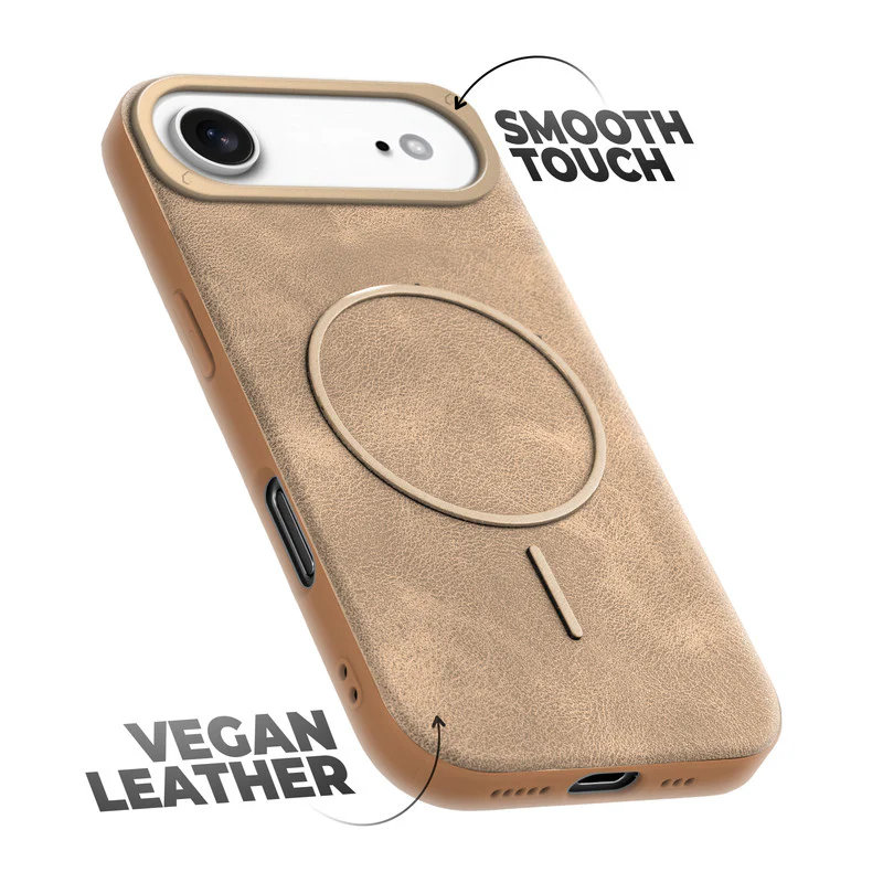 Elite PU Leather Wireless Charging Support Case for Apple iPhone 17 Air - Image 24