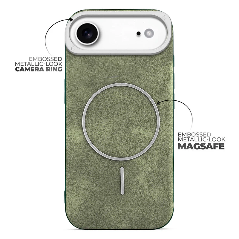 Elite PU Leather Wireless Charging Support Case for Apple iPhone 17 Air - Image 28