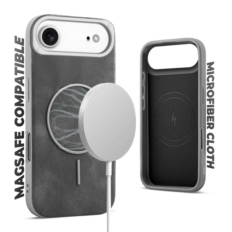 Elite PU Leather Wireless Charging Support Case for Apple iPhone 17 Air - Image 33
