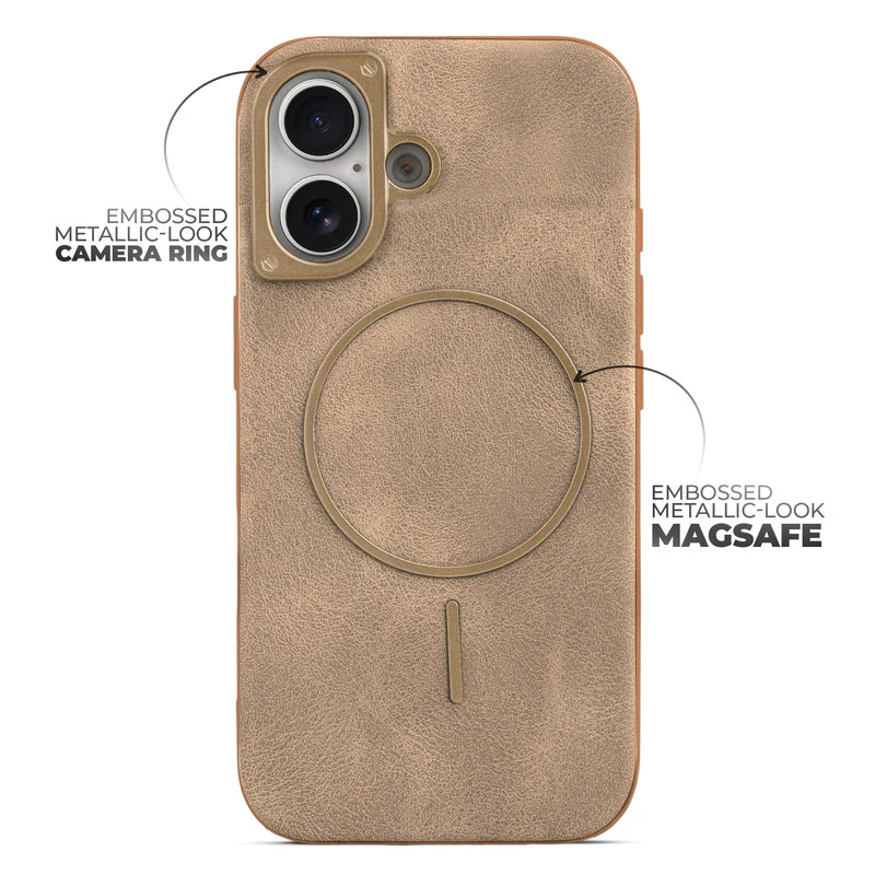 Elite PU Leather Wireless Charging Support Case for Apple iPhone 17 - Image 22