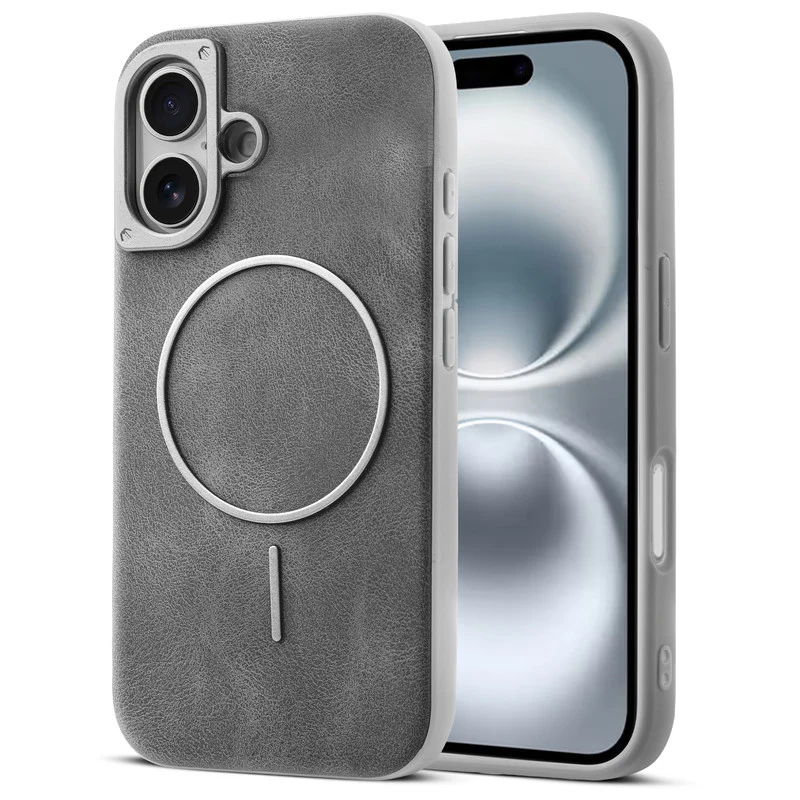 Elite PU Leather Wireless Charging Support Case for Apple iPhone 17 - Image 31
