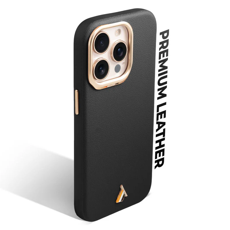 Exclusive Hard Back Case for Apple iPhone 14 Pro Max with Leather Textured Finish, Matte finish Buttons and Soft Inner Fabric - Image 4