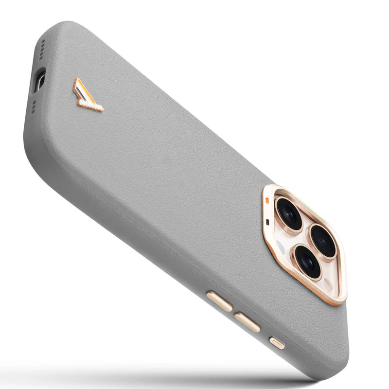 Exclusive Hard Back Case for Apple iPhone 15 Pro Max with Leather Textured Finish, Matte finish Buttons and Soft Inner Fabric - Image 18