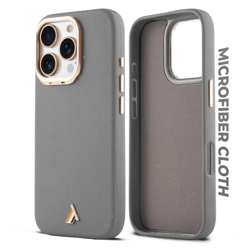 Exclusive Hard Back Case for Apple iphone 16 Pro Max with Leather Textured Finish, Matte finish Buttons and Soft Inner Fabric - Image 15