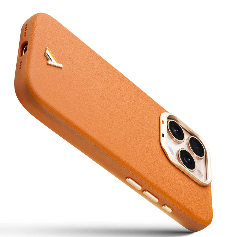 Exclusive Hard Back Case for Apple iPhone 16 Pro with Leather Textured Finish, Matte finish Buttons and Soft Inner Fabric - Image 12