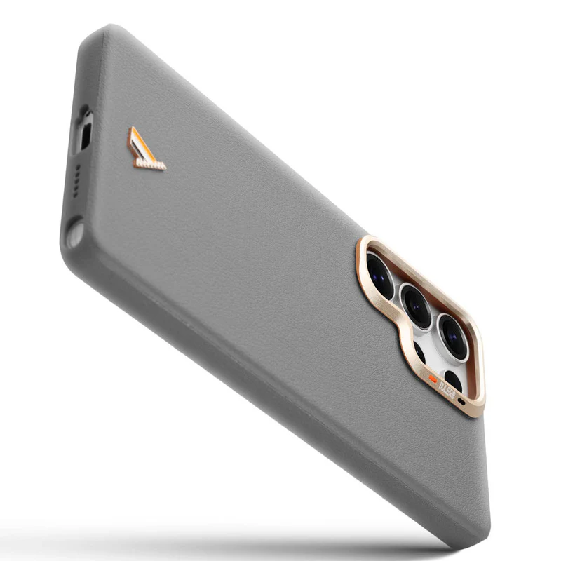 Exclusive Hard Back Case for Samsung S24 Ultra 5G with Leather Textured Finish, Matte finish Buttons and Soft Inner Fabric - Image 18