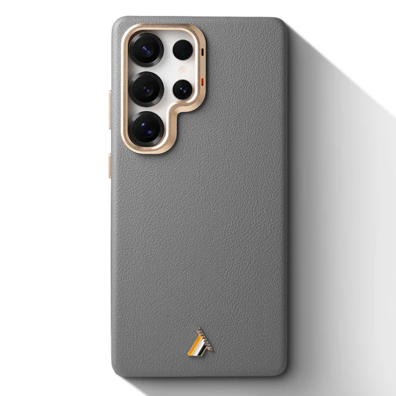 Exclusive Hard Back Case for Samsung S25 Ultra 5G with Leather Textured Finish, Matte finish Buttons and Soft Inner Fabric - Image 7
