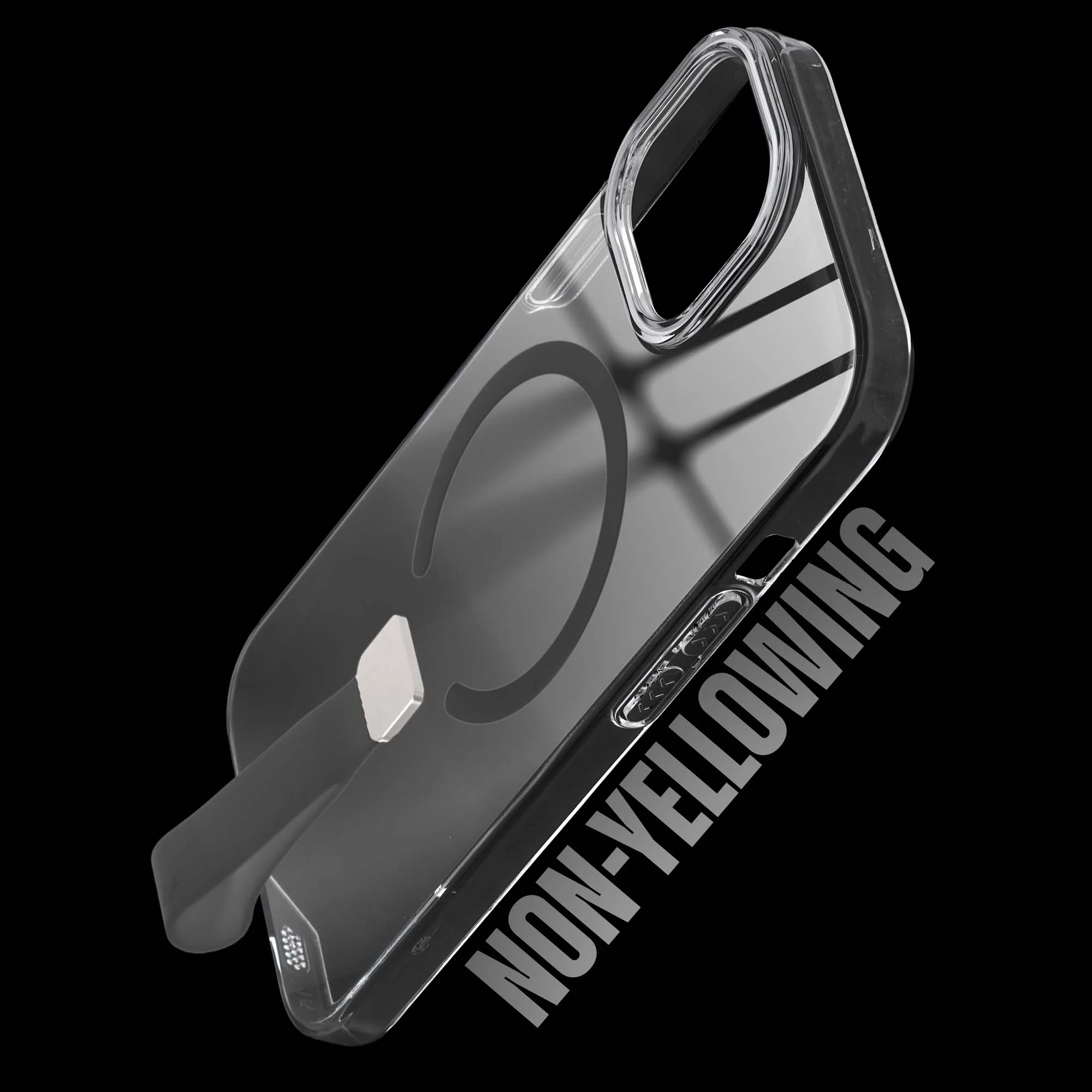 Anti-Yellowing Clear Strap Case (Wireless Charging Support) Apple iPhone 13 - Image 17