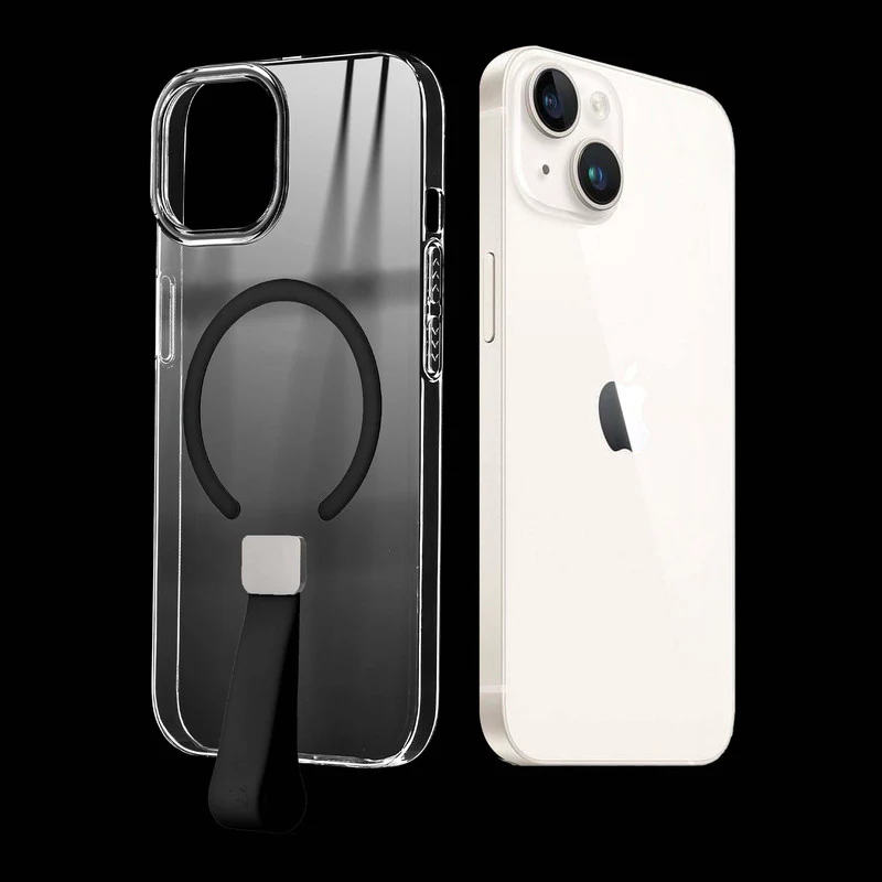 Anti-Yellowing Clear Strap Case (Wireless Charging Support) Apple iPhone 14 Plus
