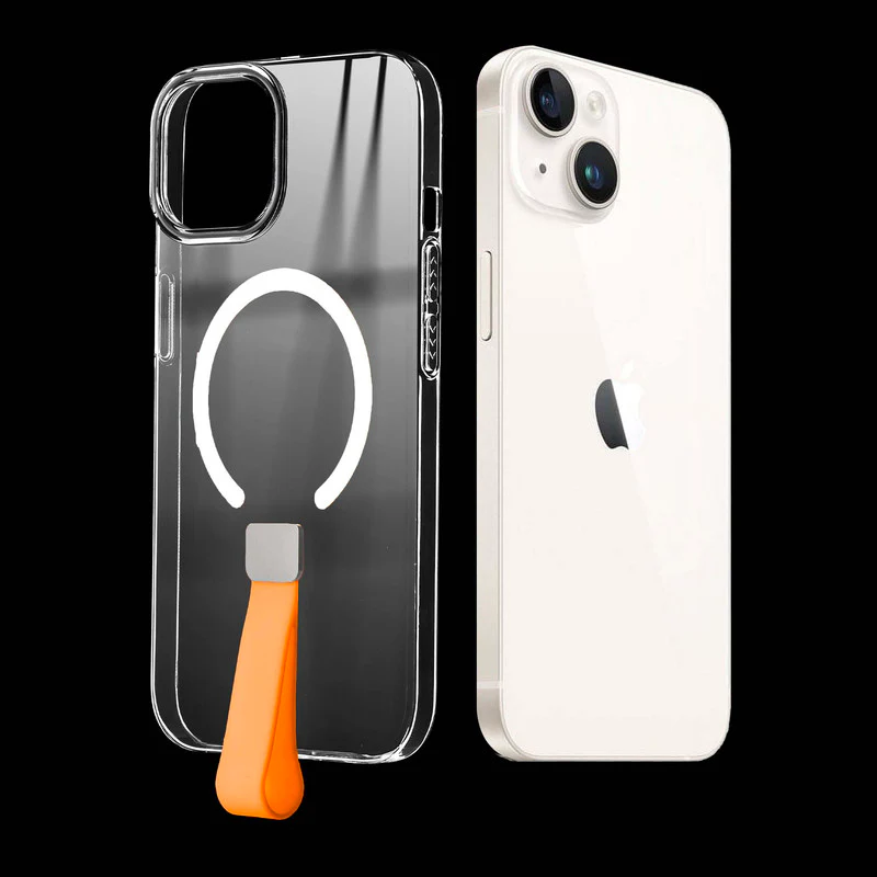Anti-Yellowing Clear Strap Case (Wireless Charging Support) Apple iPhone 14 Plus - Image 29