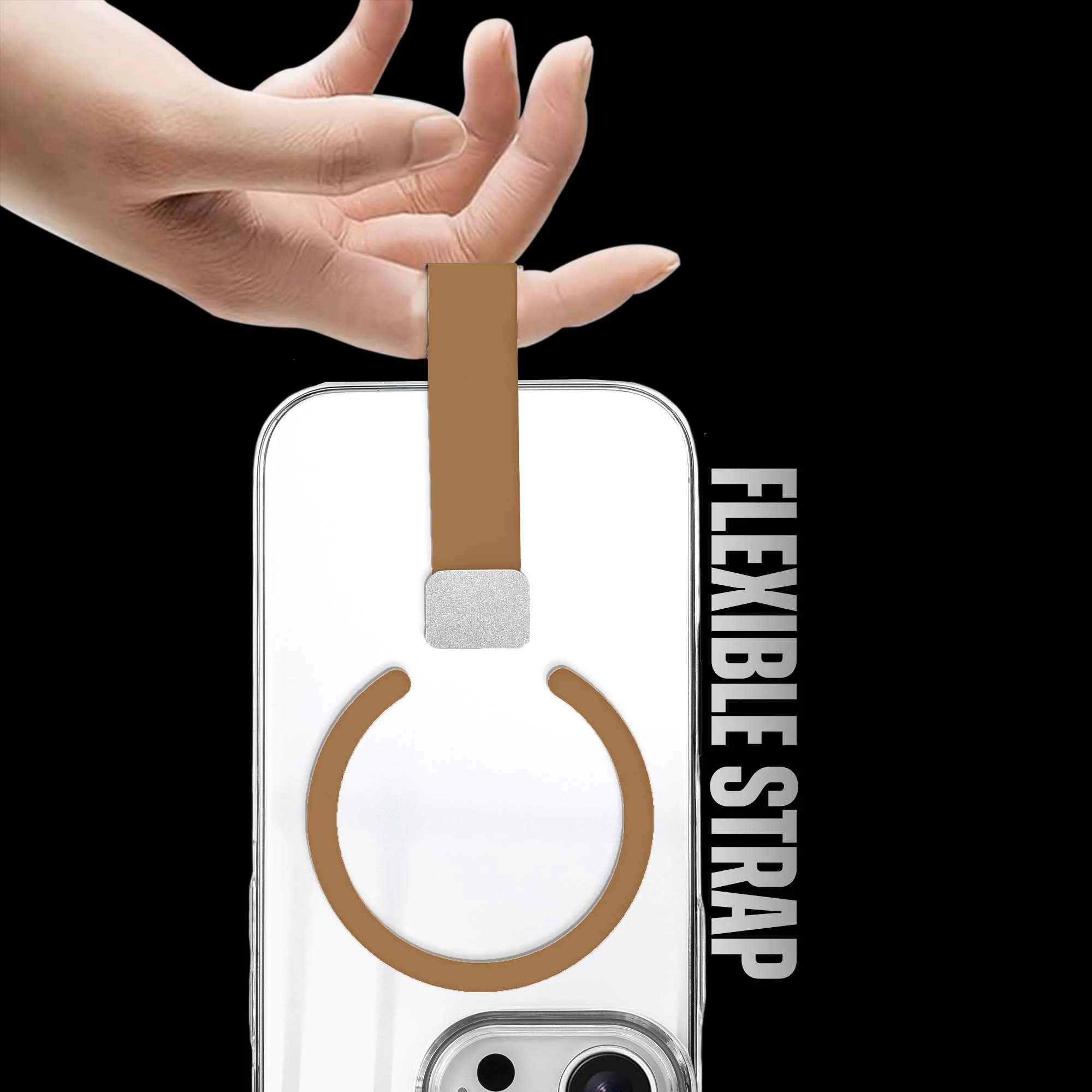 Anti-Yellowing Clear Strap Case (Wireless Charging Support) Apple iPhone 14 Pro Max - Image 11