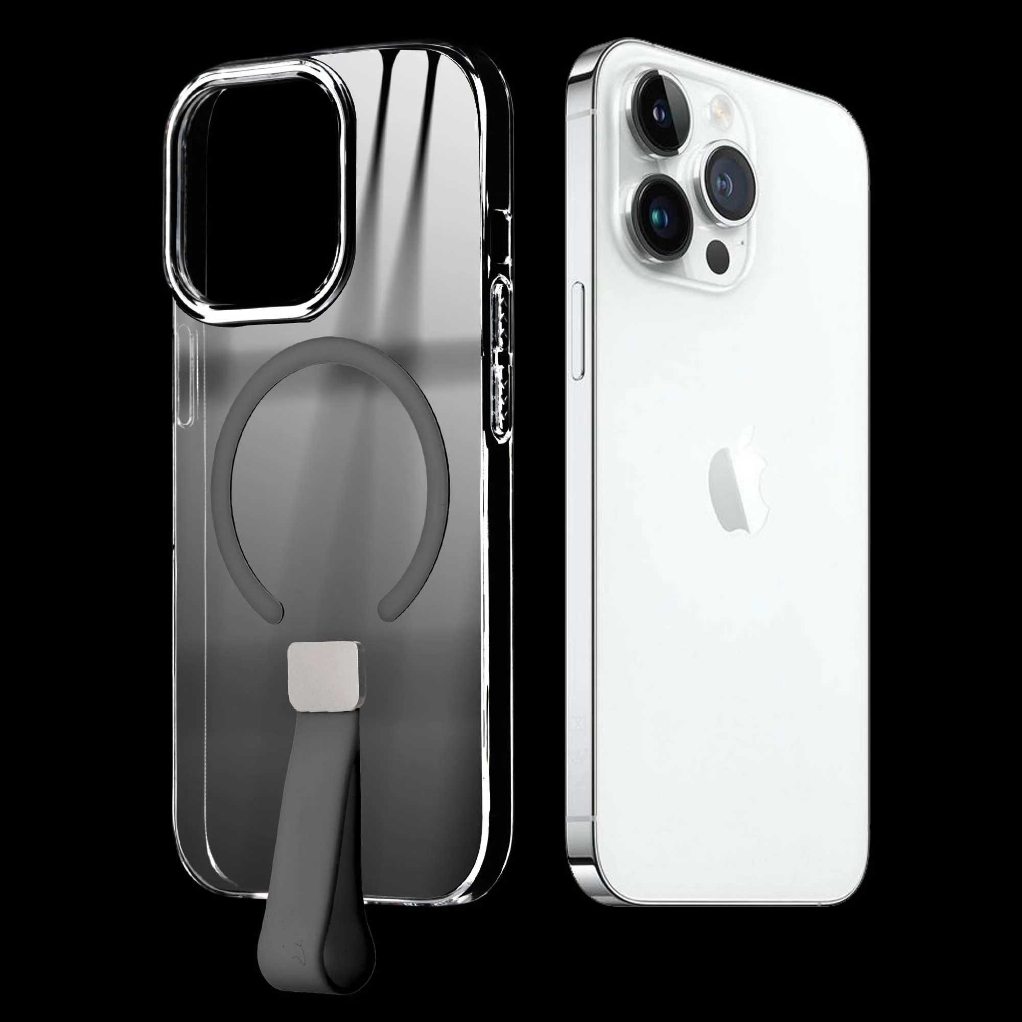 Anti-Yellowing Clear Strap Case (Wireless Charging Support) Apple iPhone 14 Pro Max - Image 15