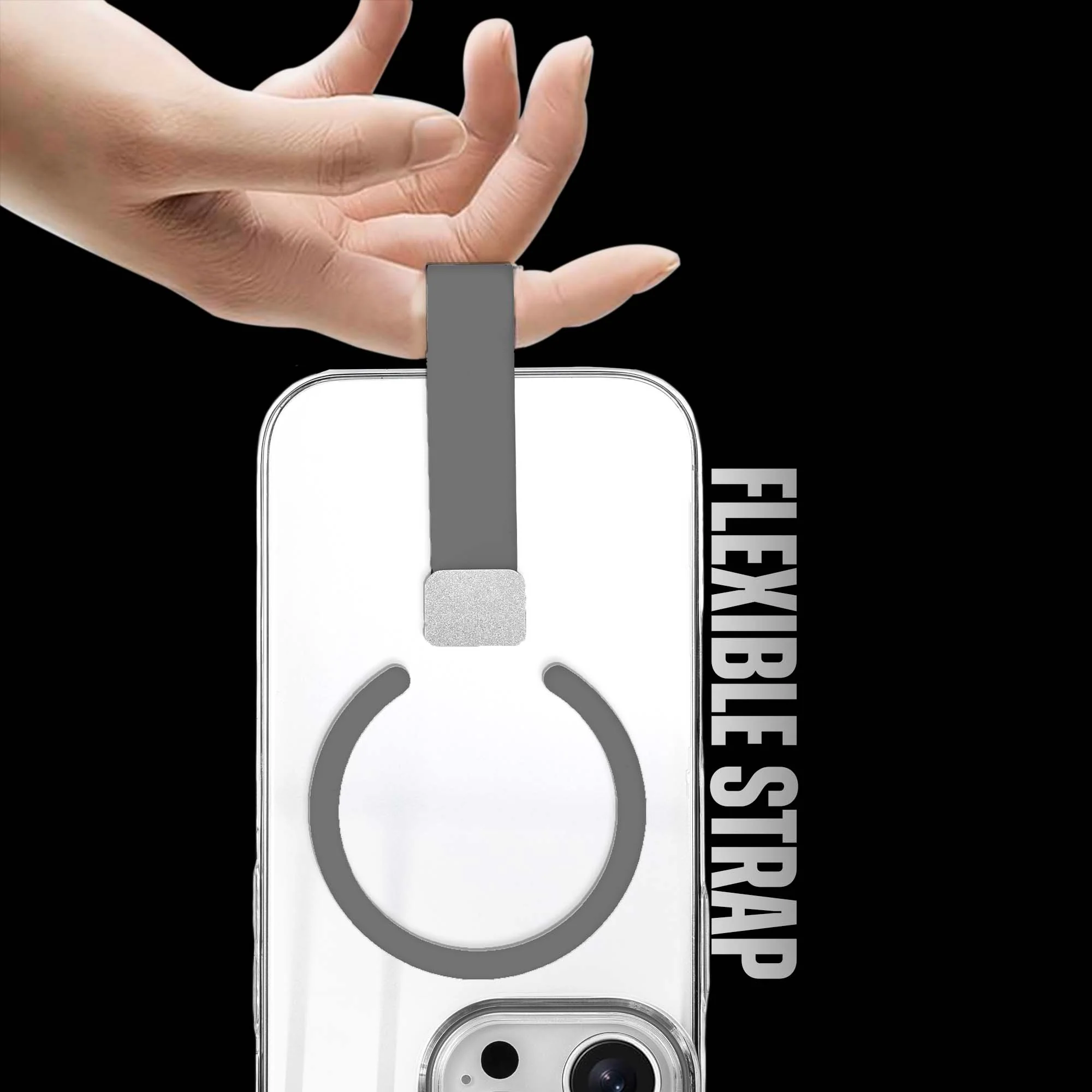 Anti-Yellowing Clear Strap Case (Wireless Charging Support) Apple iPhone 14 Pro Max - Image 18