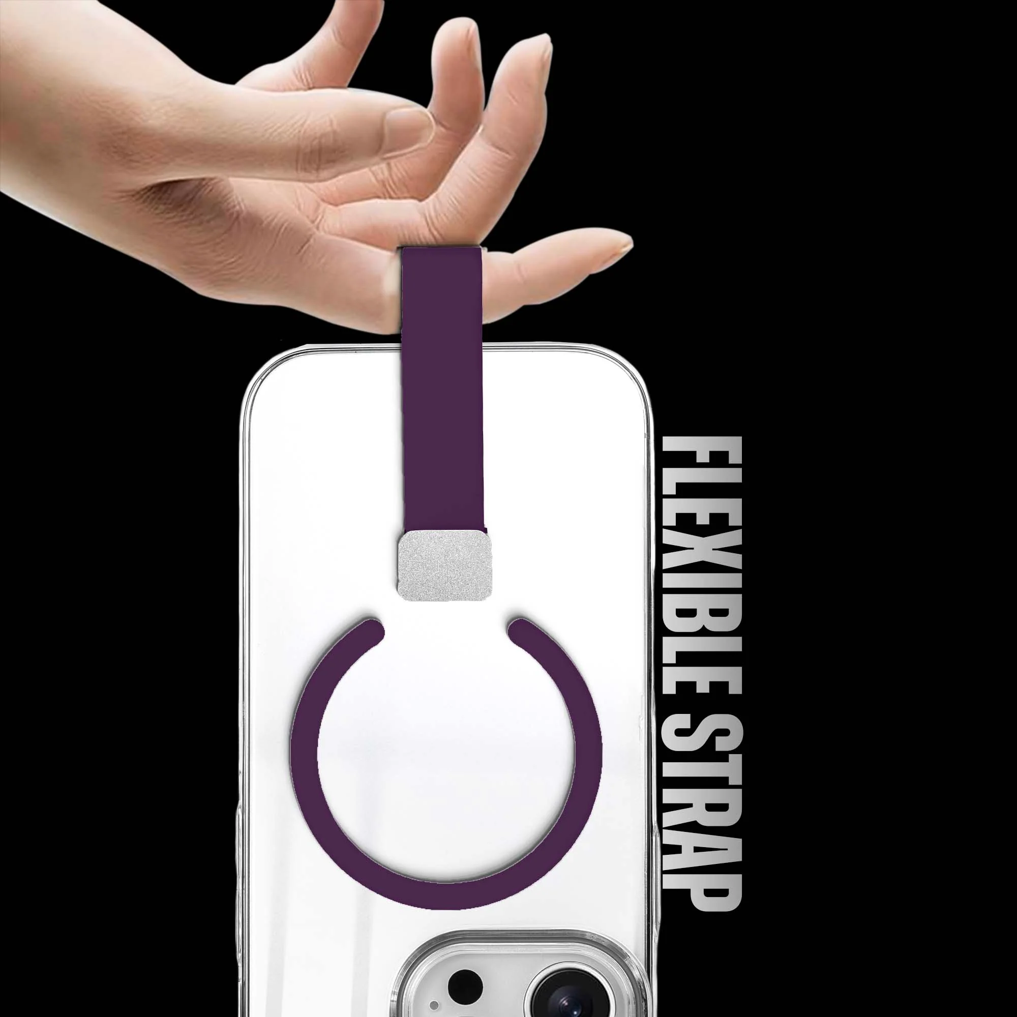 Anti-Yellowing Clear Strap Case (Wireless Charging Support) Apple iPhone 14 Pro Max - Image 25