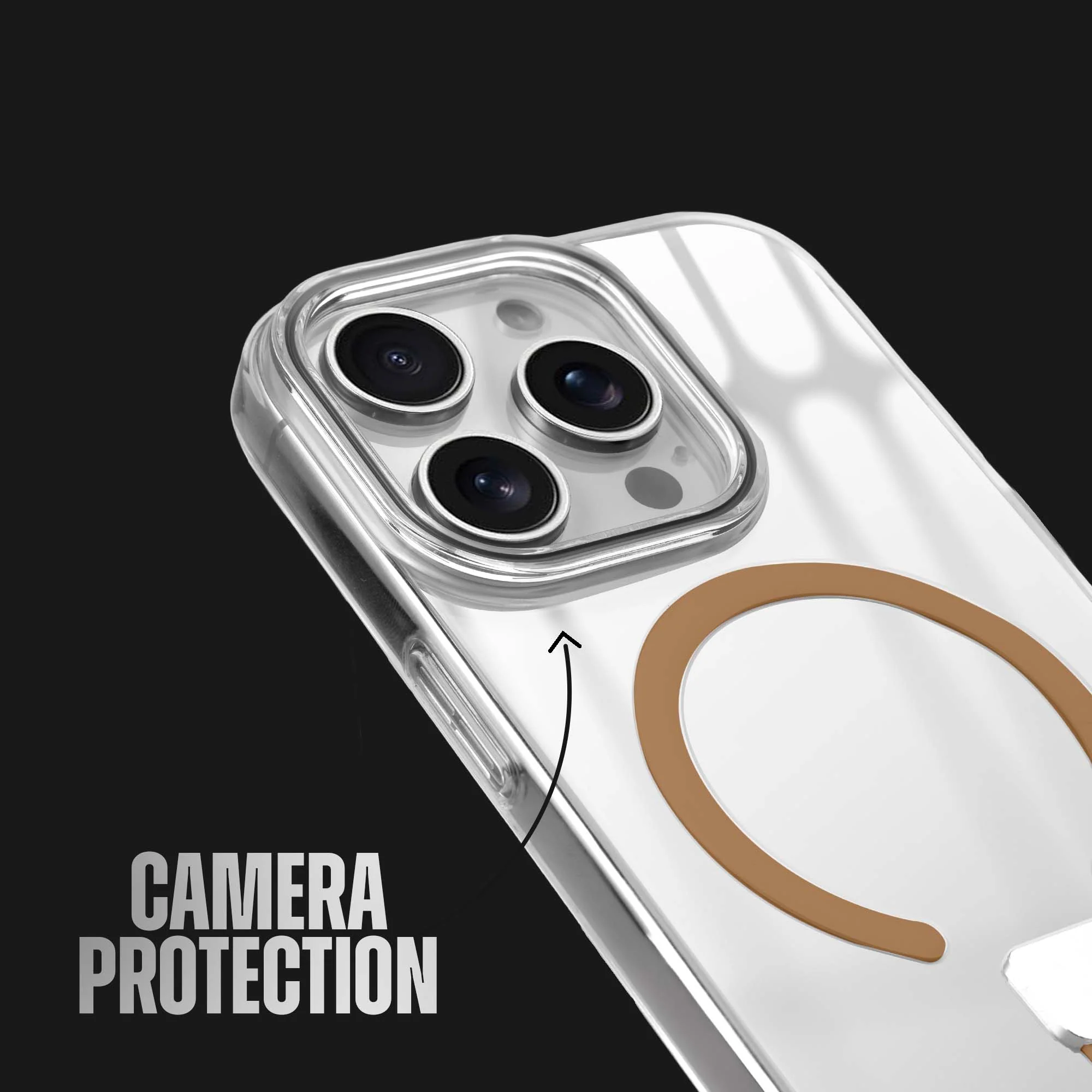 Anti-Yellowing Clear Strap Case (Wireless Charging Support) Apple iPhone 14 Pro - Image 13