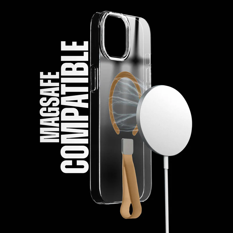 Anti-Yellowing Clear Strap Case (Wireless Charging Support) Apple iPhone 15 Plus - Image 12