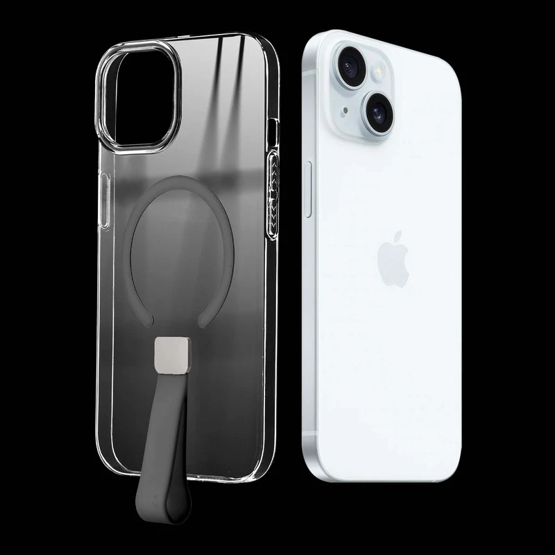Anti-Yellowing Clear Strap Case (Wireless Charging Support) Apple iPhone 15 Plus - Image 15