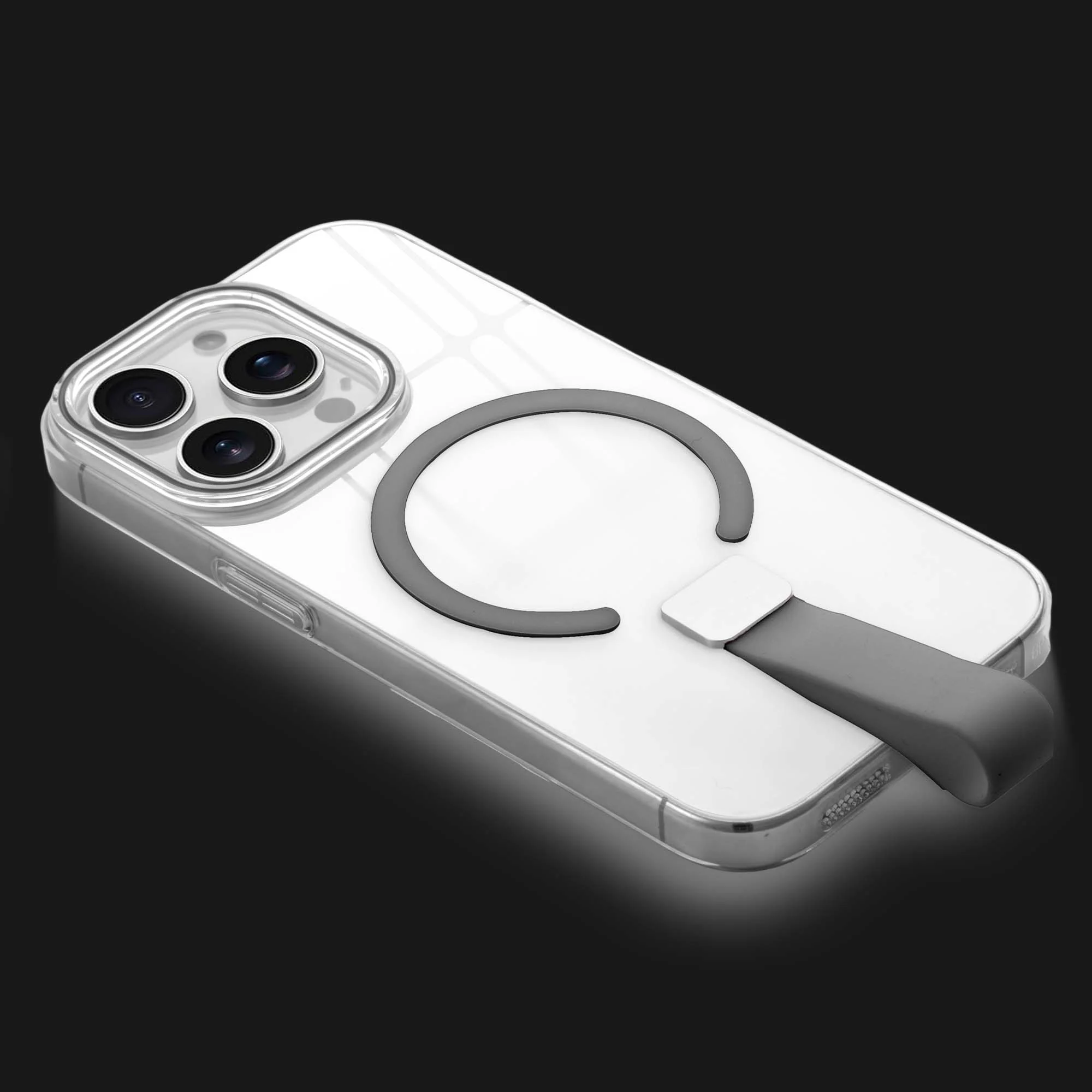 Anti-Yellowing Clear Strap Case (Wireless Charging Support) Apple iPhone 15 Pro - Image 21