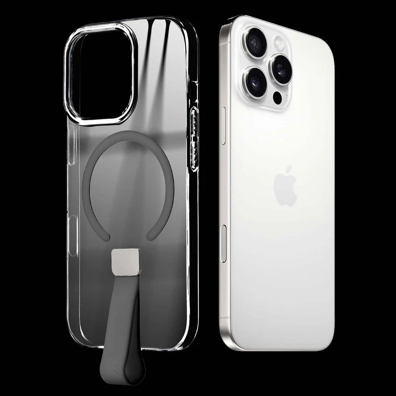 Anti-Yellowing Clear Strap Case (Wireless Charging Support) Apple iphone 16 Pro Max - Image 15