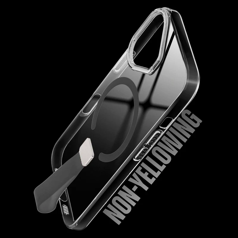 Anti-Yellowing Clear Strap Case (Wireless Charging Support) Apple iPhone 16 - Image 10