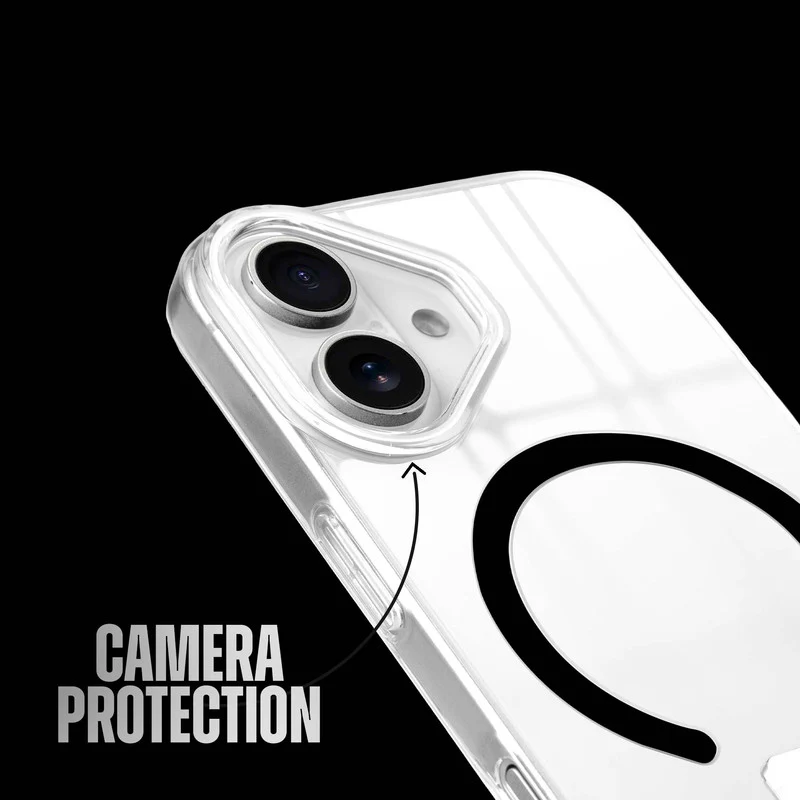 Anti-Yellowing Clear Strap Case (Wireless Charging Support) Apple iPhone 16 - Image 20