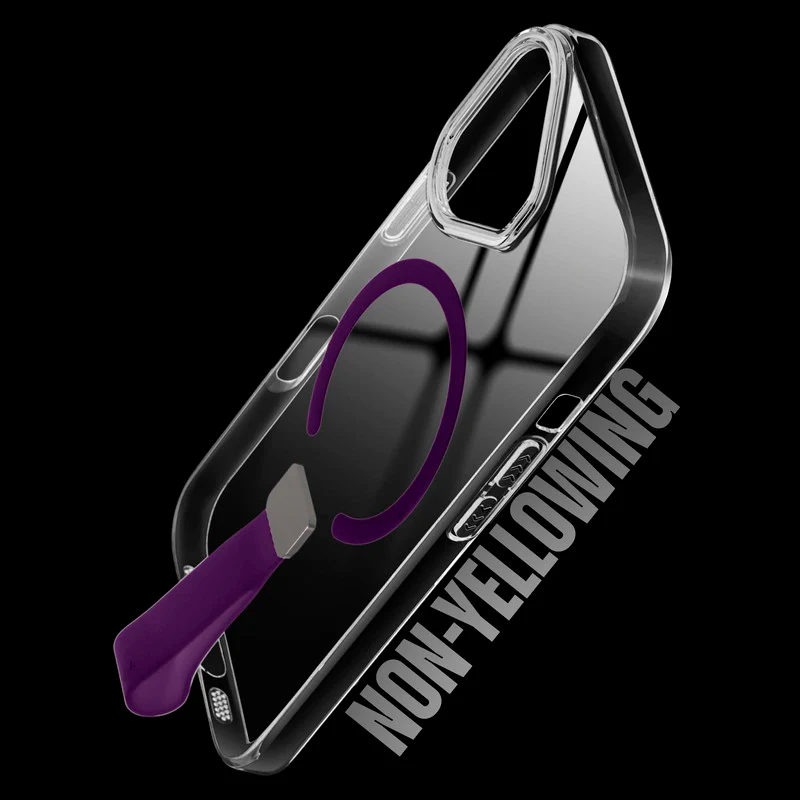 Anti-Yellowing Clear Strap Case (Wireless Charging Support) Apple iPhone 16 - Image 24