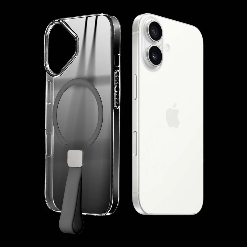 Anti-Yellowing Clear Strap Case (Wireless Charging Support) Apple iPhone 16 - Image 8