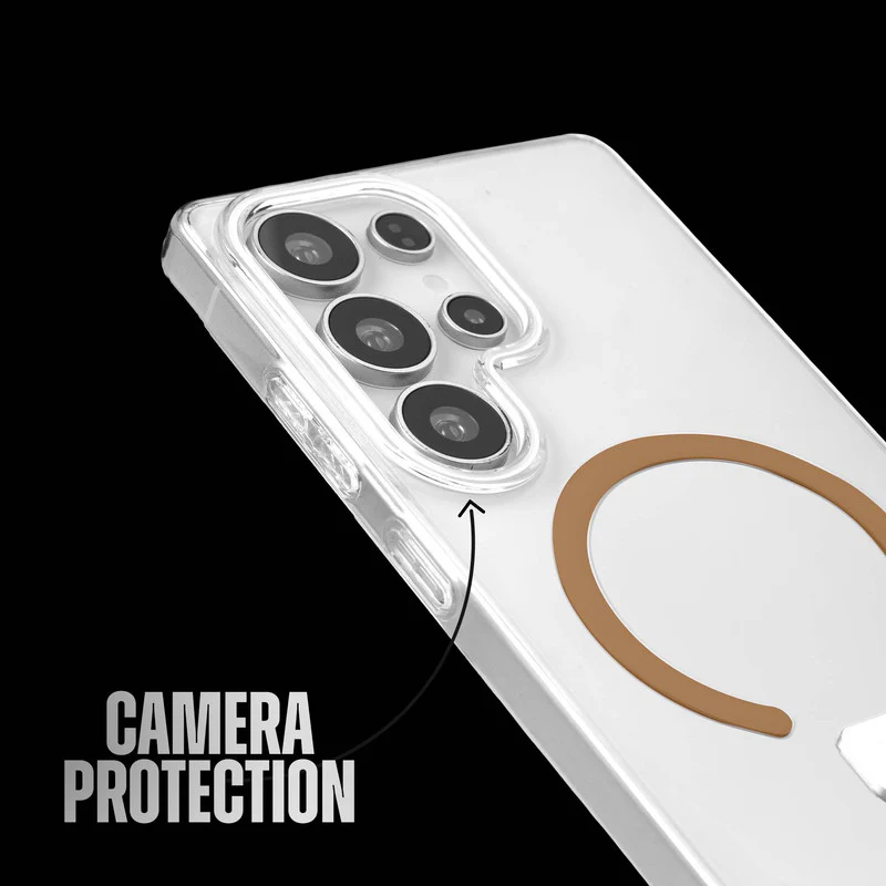Anti-Yellowing Clear Strap Case (Wireless Charging Support) Samsung S23 Ultra 5G - Image 13