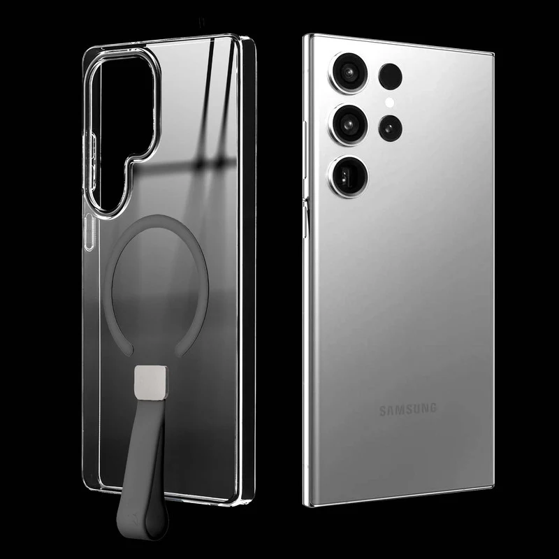 Anti-Yellowing Clear Strap Case (Wireless Charging Support) Samsung S23 Ultra 5G - Image 15