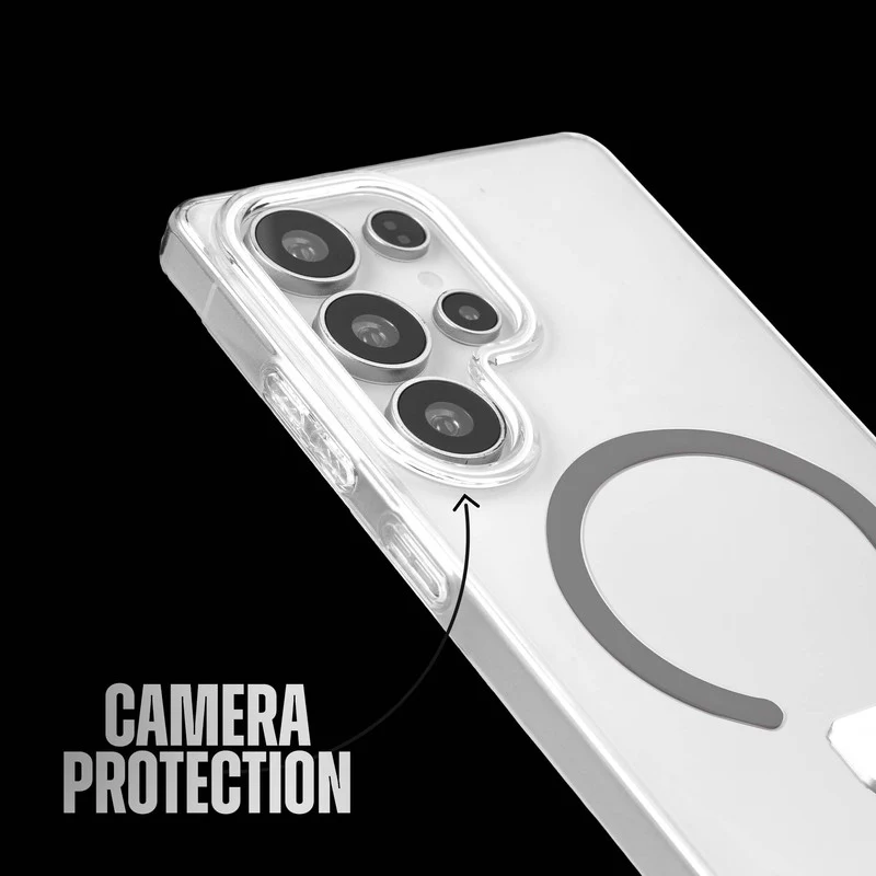 Anti-Yellowing Clear Strap Case (Wireless Charging Support) Samsung S23 Ultra 5G - Image 20