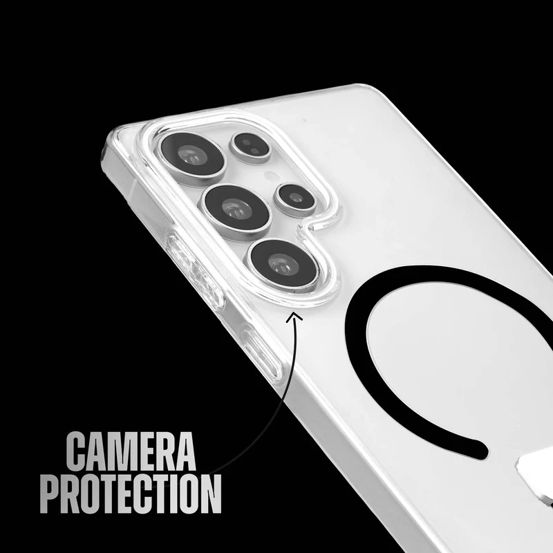 Anti-Yellowing Clear Strap Case (Wireless Charging Support) Samsung S23 Ultra 5G - Image 6