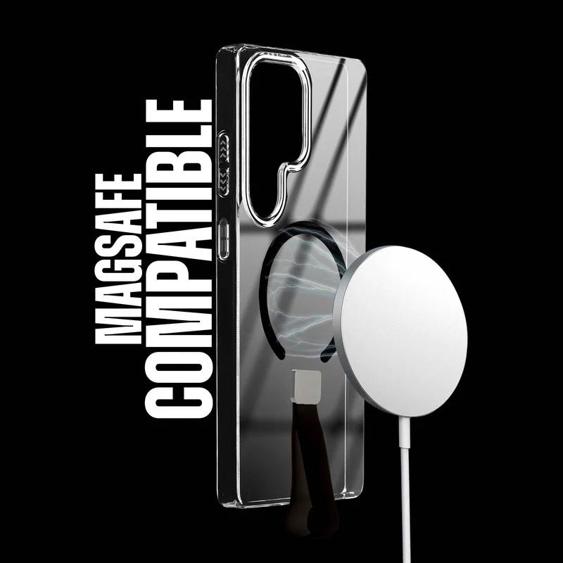 Anti-Yellowing Clear Strap Case (Wireless Charging Support) Samsung S24 Ultra 5G - Image 11
