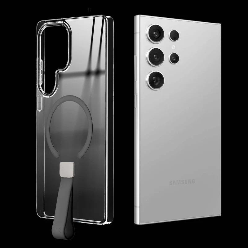 Anti-Yellowing Clear Strap Case (Wireless Charging Support) Samsung S24 Ultra 5G - Image 21