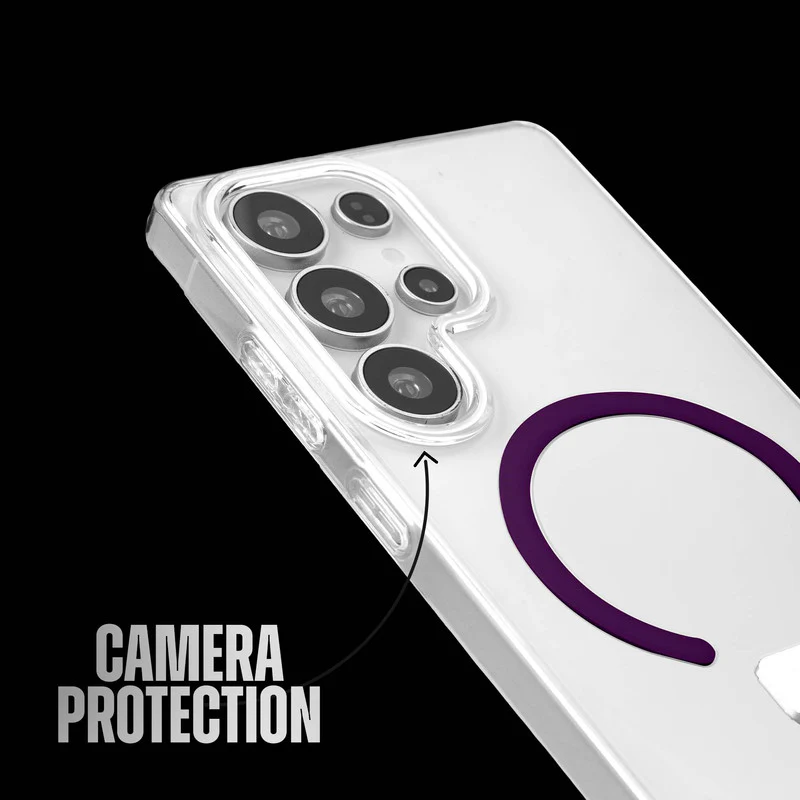 Anti-Yellowing Clear Strap Case (Wireless Charging Support) Samsung S24 Ultra 5G - Image 6