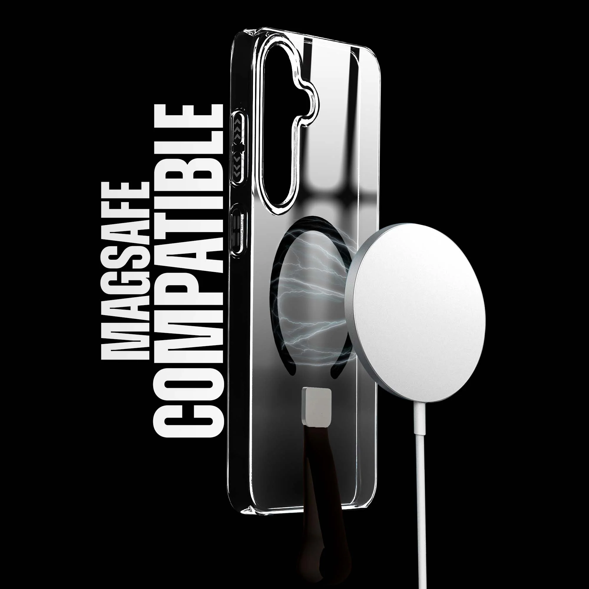 Anti-Yellowing Clear Strap Case (Wireless Charging Support) Samsung S25 5G - Image 5