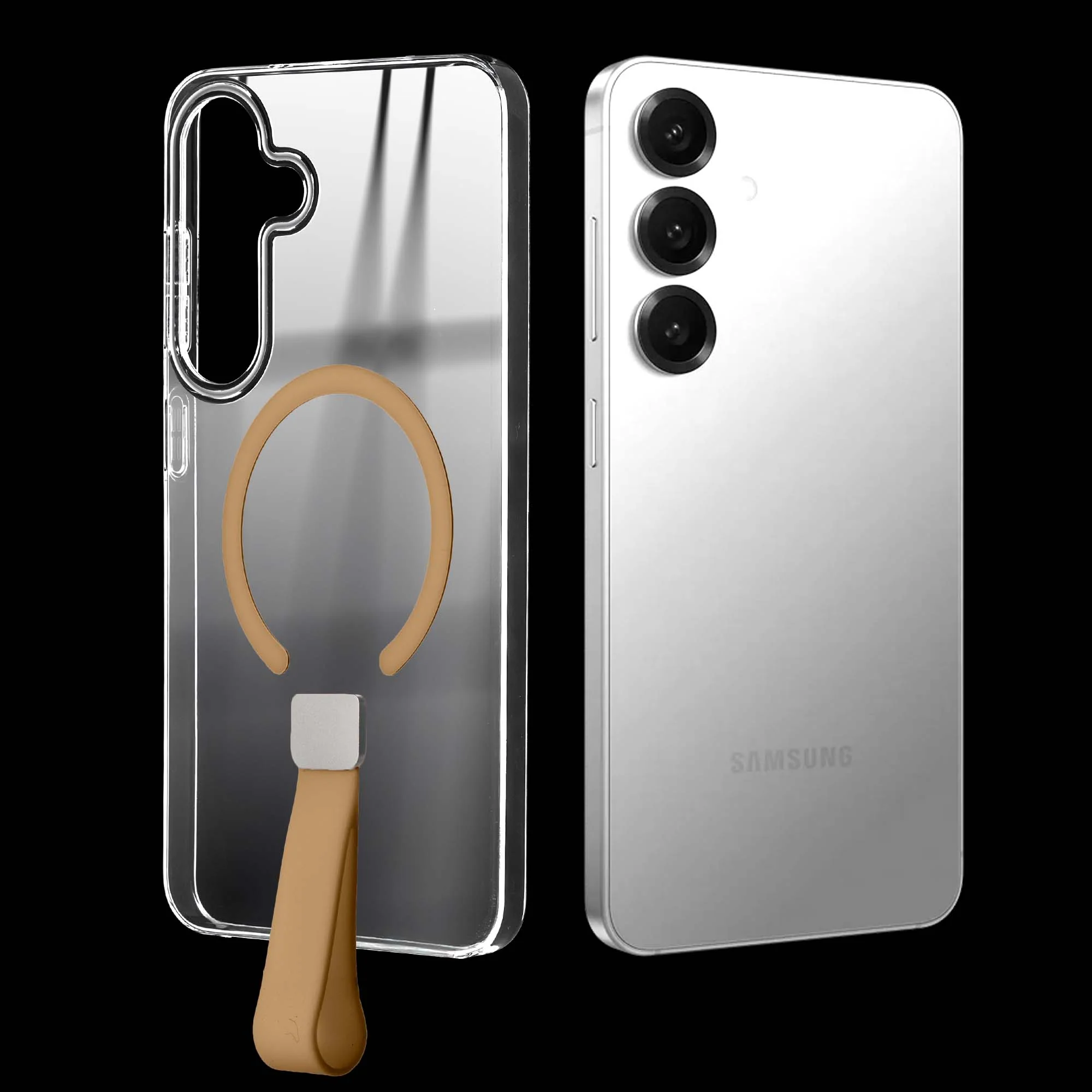 Anti-Yellowing Clear Strap Case (Wireless Charging Support) Samsung S25 5G - Image 8