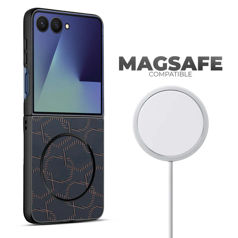 Flexible TPU Back Cover for Samsung Z Flip 7 with Wireless Charging Support Support & Unique Printed Designs - Image 52
