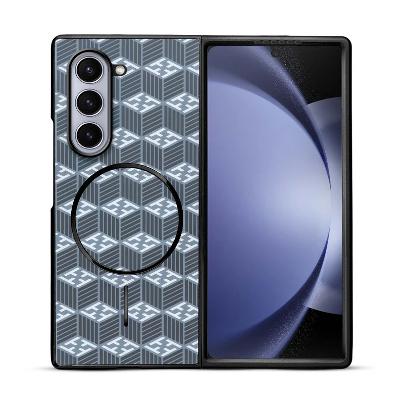 Flexible TPU Back Cover for Samsung Z Fold 5 with Wireless Charging Support Support & Unique Printed Designs - Image 37