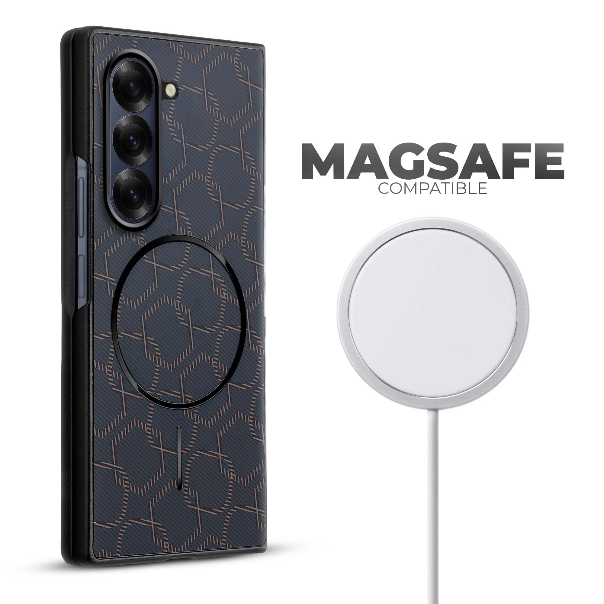 Flexible TPU Back Cover for Samsung Z Fold 6 with Wireless Charging Support Support & Unique Printed Designs - Image 45