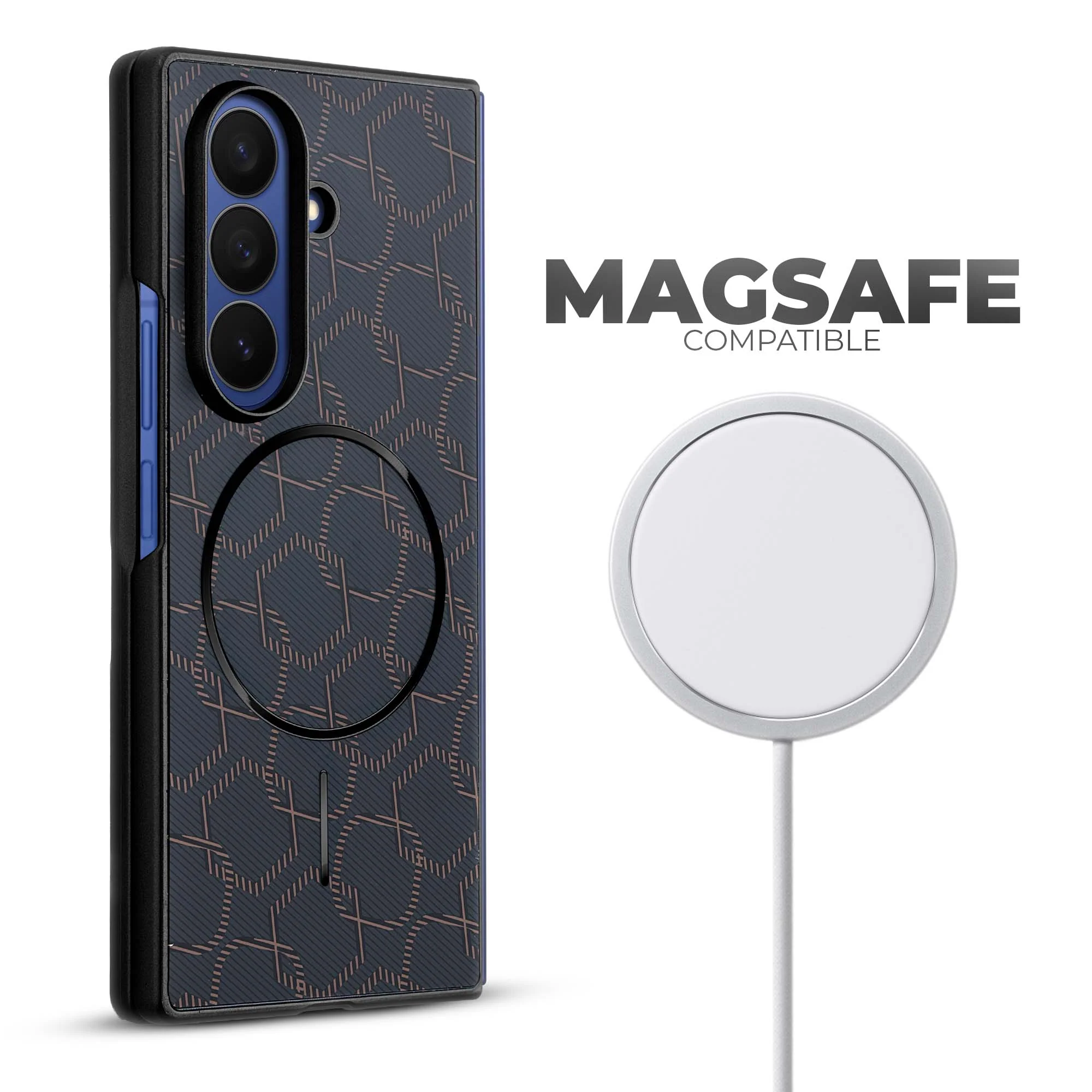 Flexible TPU Back Cover for Samsung Z Fold 7 with Wireless Charging Support Support & Unique Printed Designs - Image 45