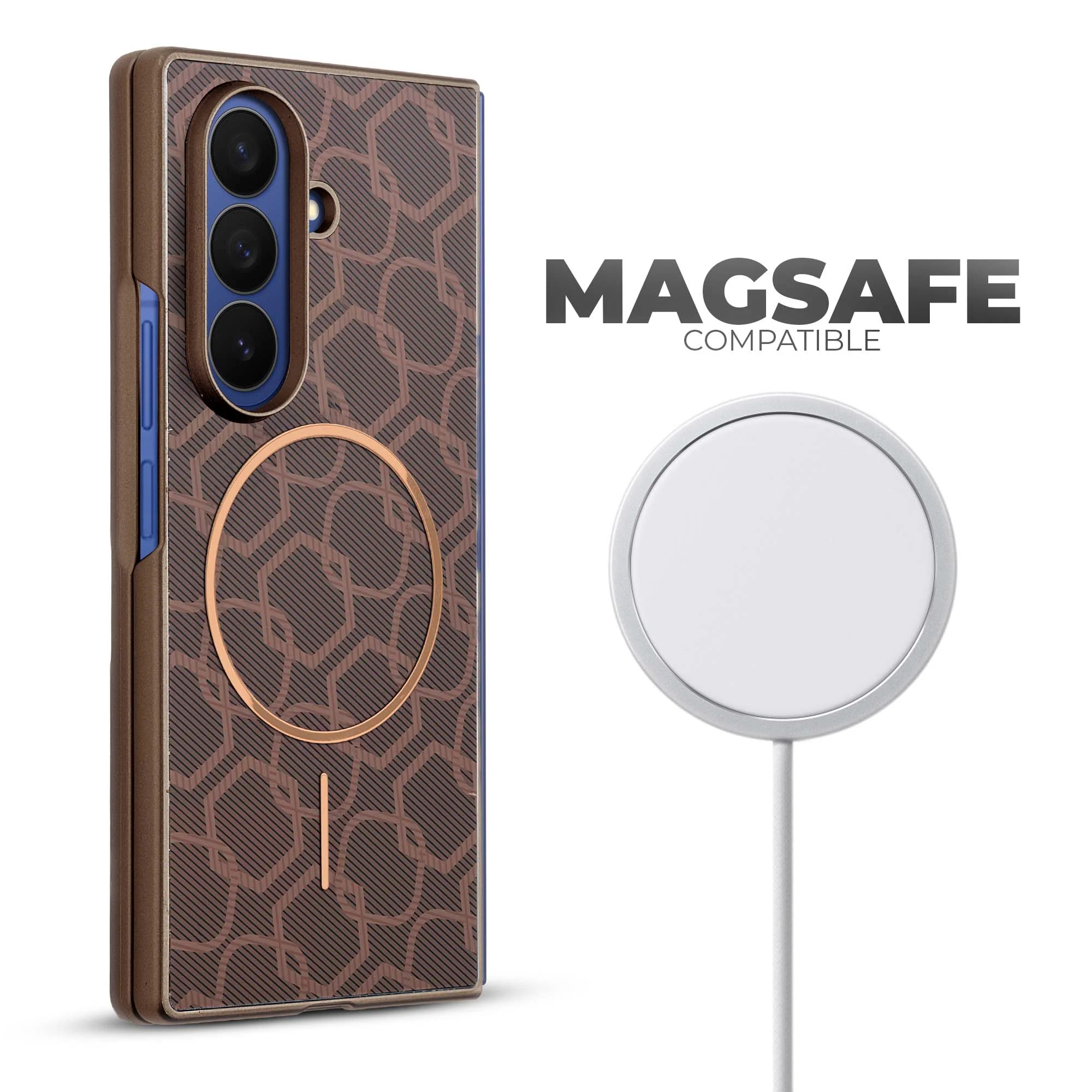 Flexible TPU Back Cover for Samsung Z Fold 7 with Wireless Charging Support Support & Unique Printed Designs - Image 51