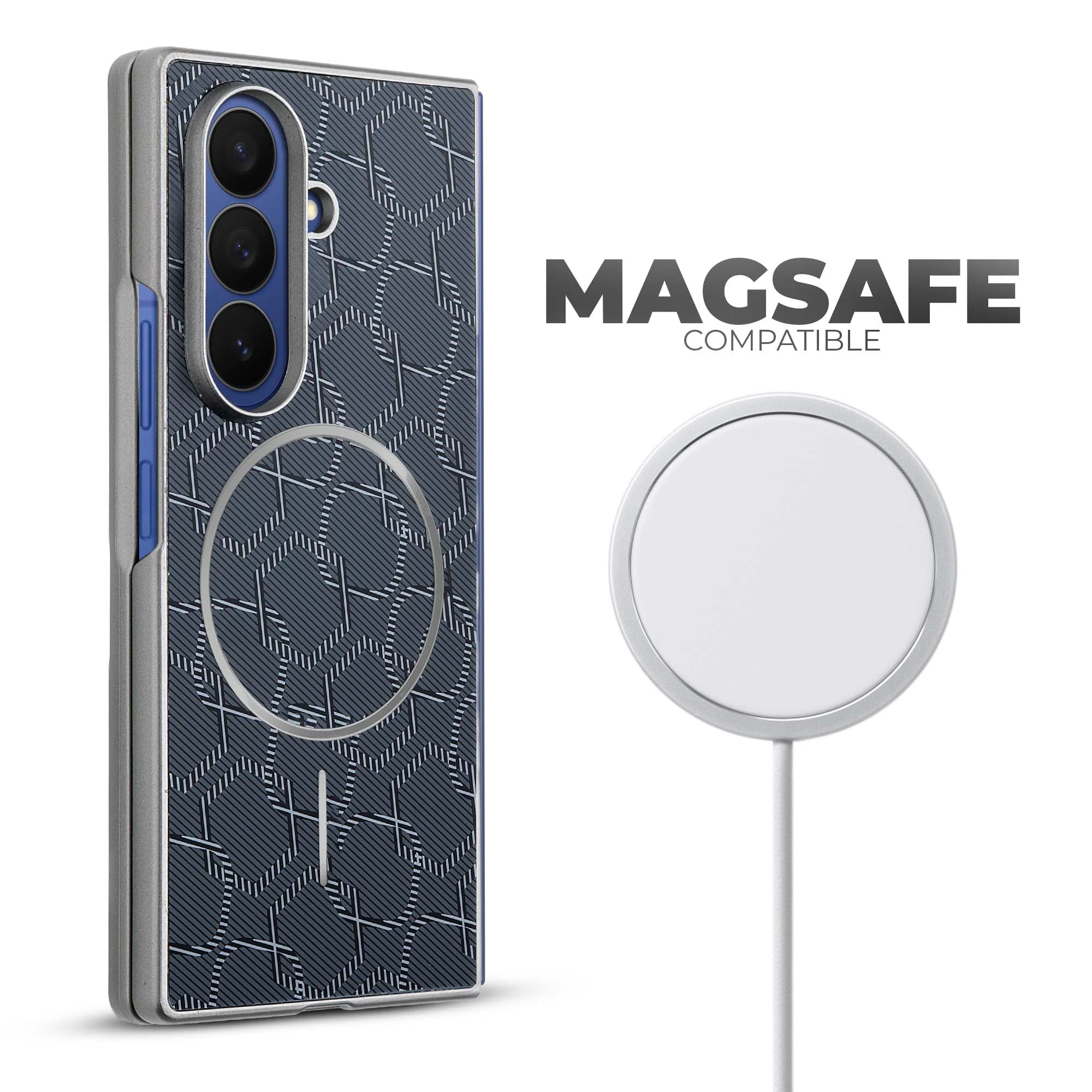 Flexible TPU Back Cover for Samsung Z Fold 7 with Wireless Charging Support Support & Unique Printed Designs - Image 57